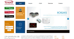 Desktop Screenshot of icigas.com